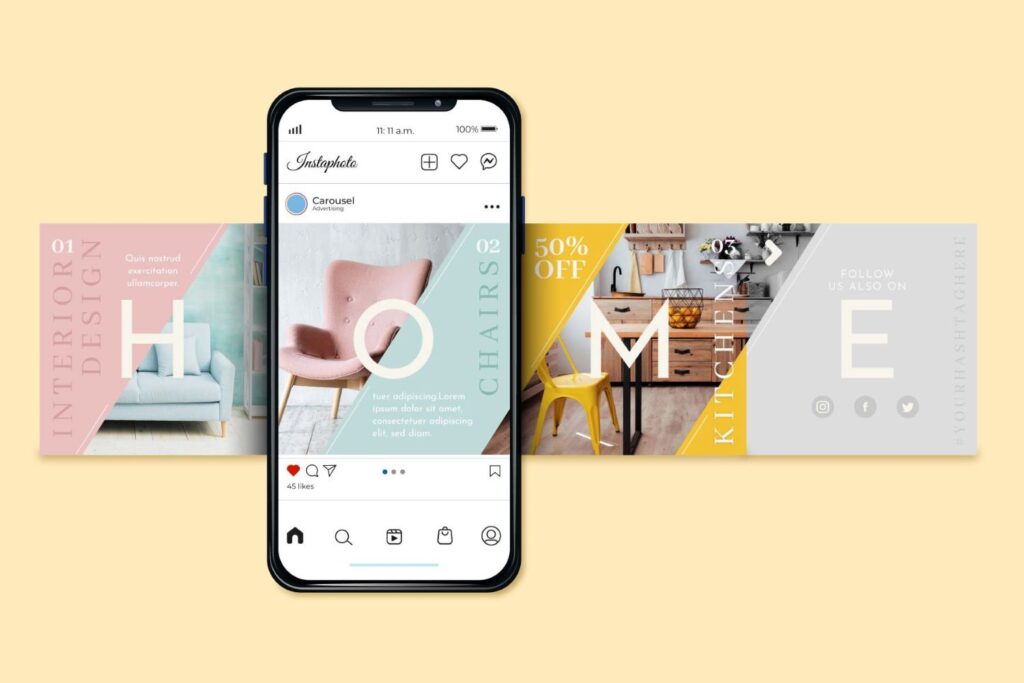 إعلانات الدائرية انستقرام