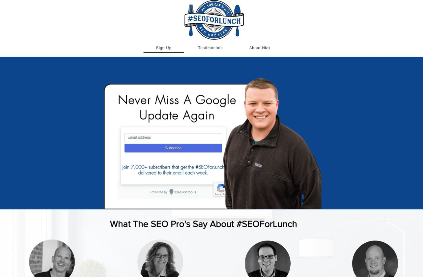 seo for lunch